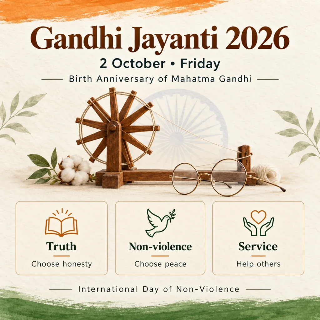 Gandhi Jayanti 2026