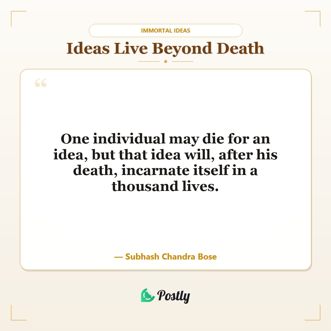 Subhash Chandra Bose Quotes 7