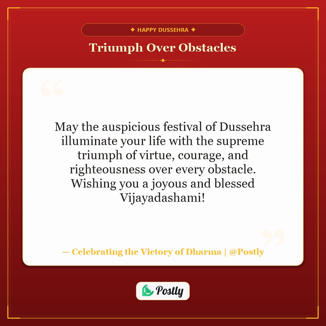 Dussehra Vijayadashami Wishes 6