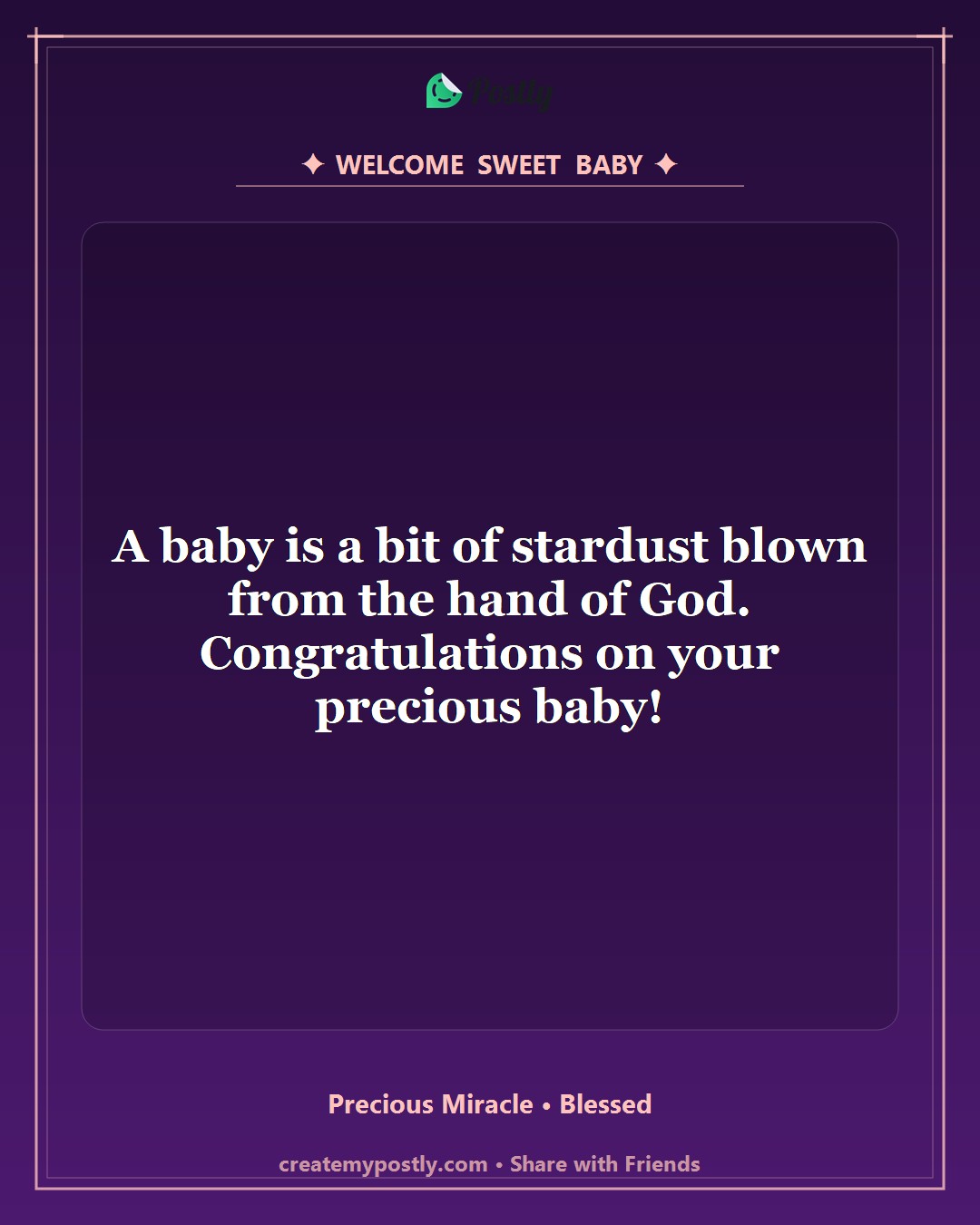 New Born Baby Wishes 5