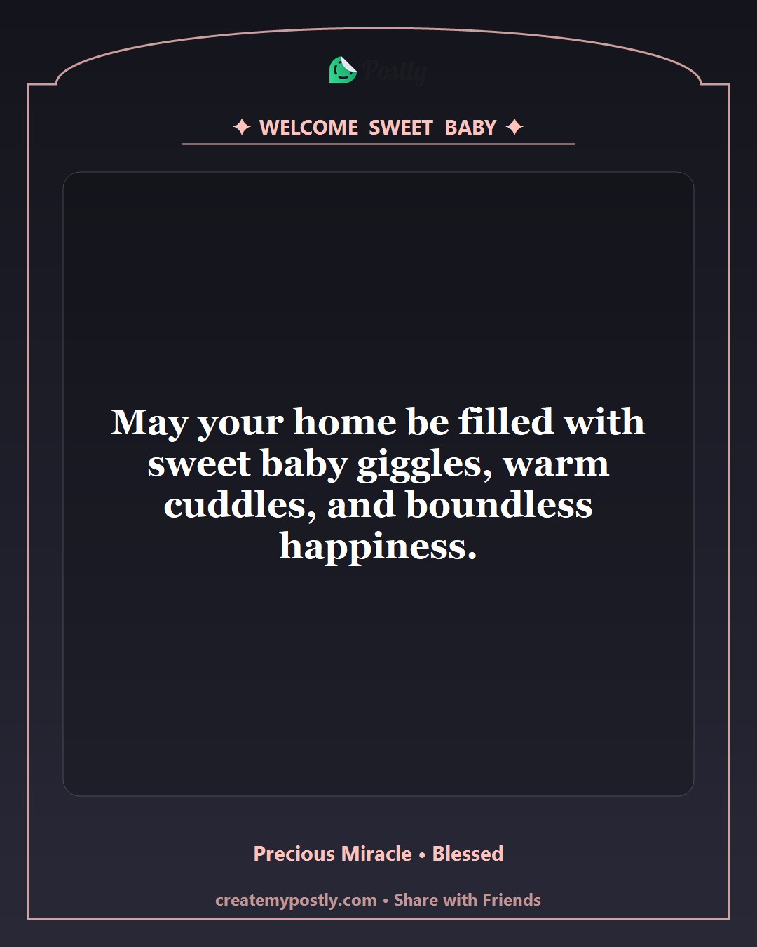 New Born Baby Wishes 6