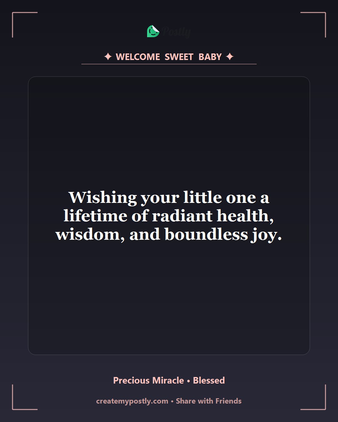 New Born Baby Wishes 8