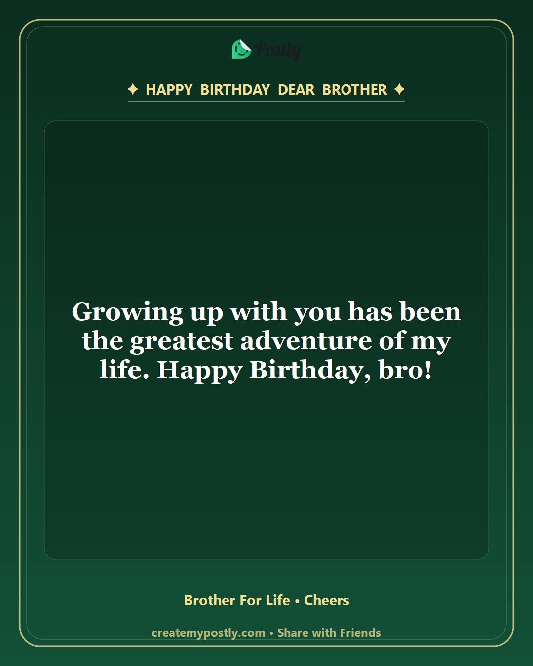 Birthday Wishes for Brother 7