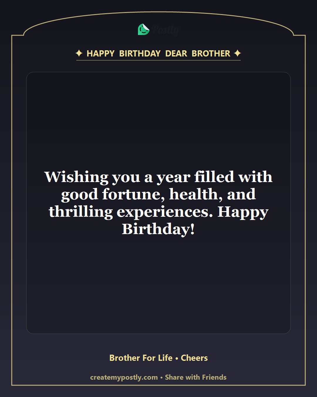 Birthday Wishes for Brother 10