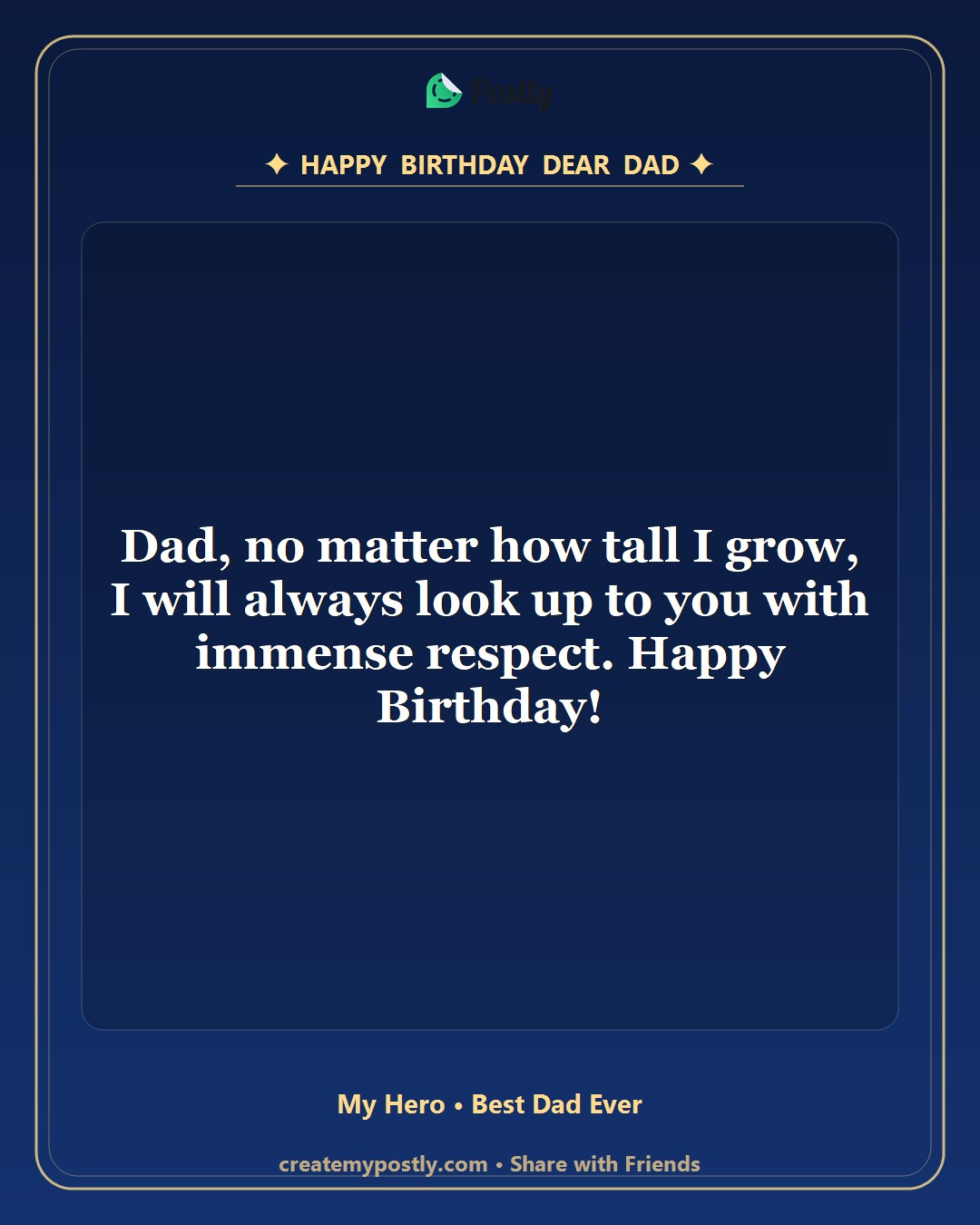 Birthday Wishes for Father 7