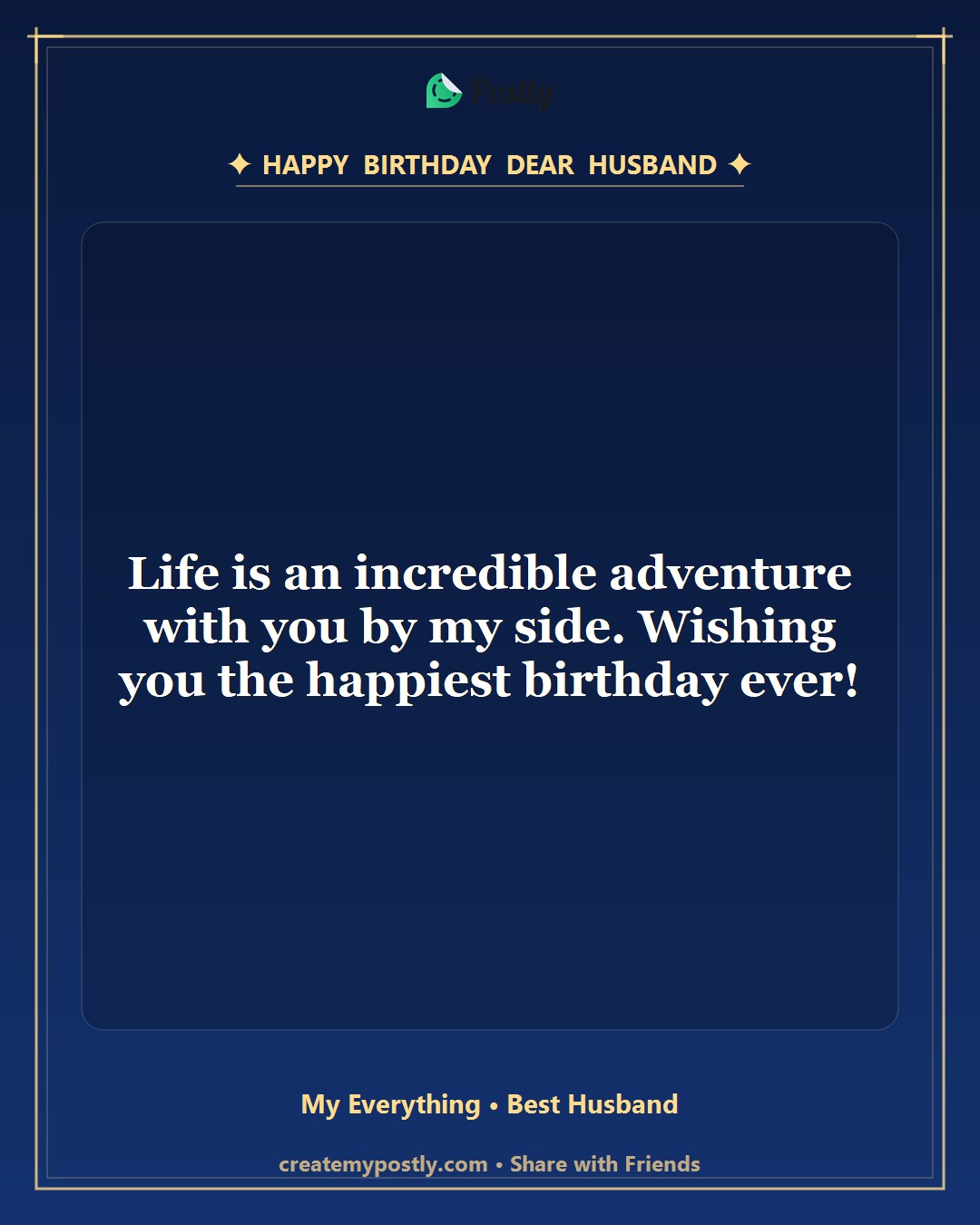 Birthday Wishes for Husband 5