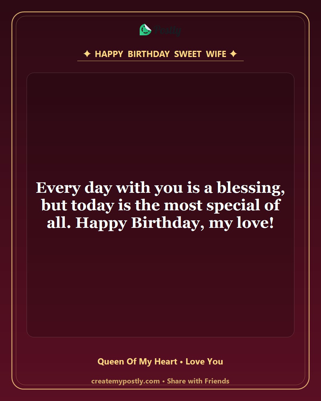 Birthday Wishes for Wife 3