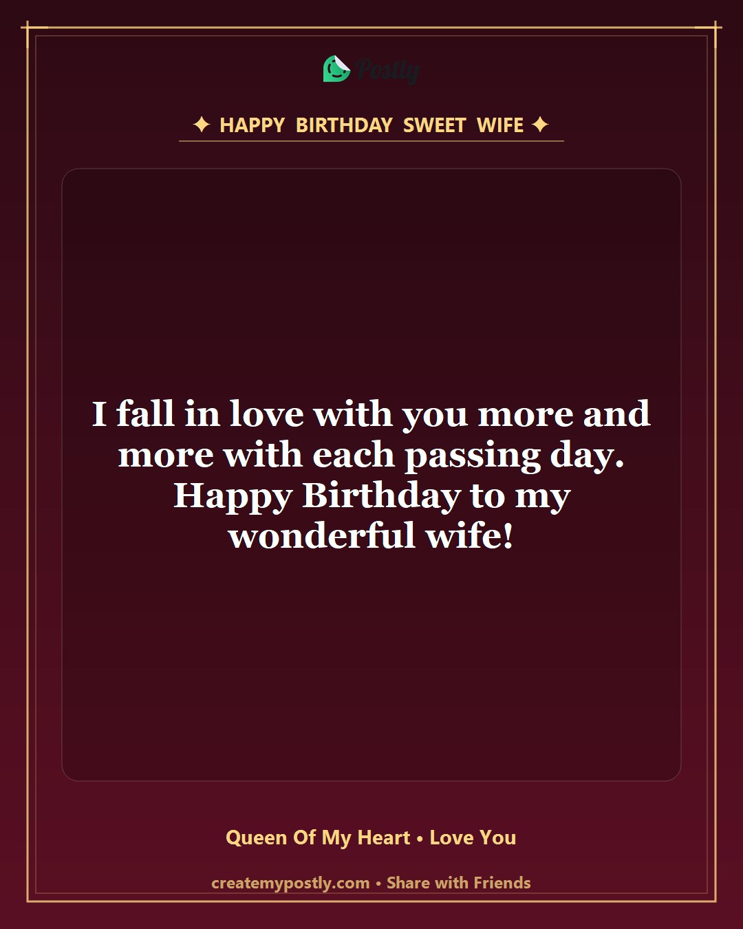 Birthday Wishes for Wife 5
