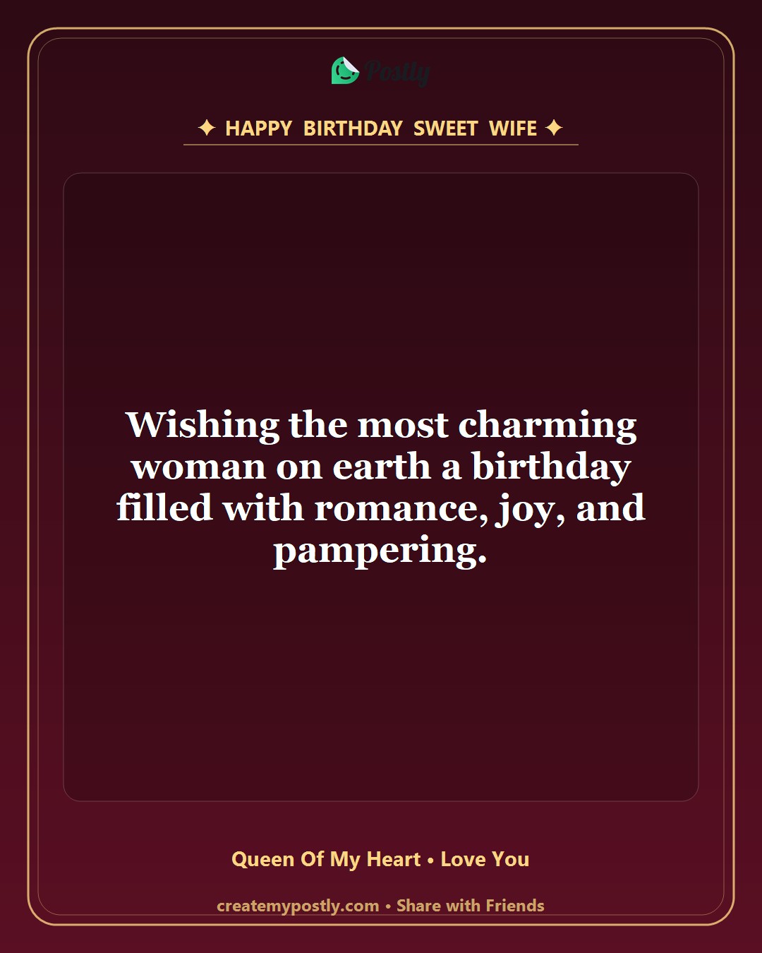 Birthday Wishes for Wife 7