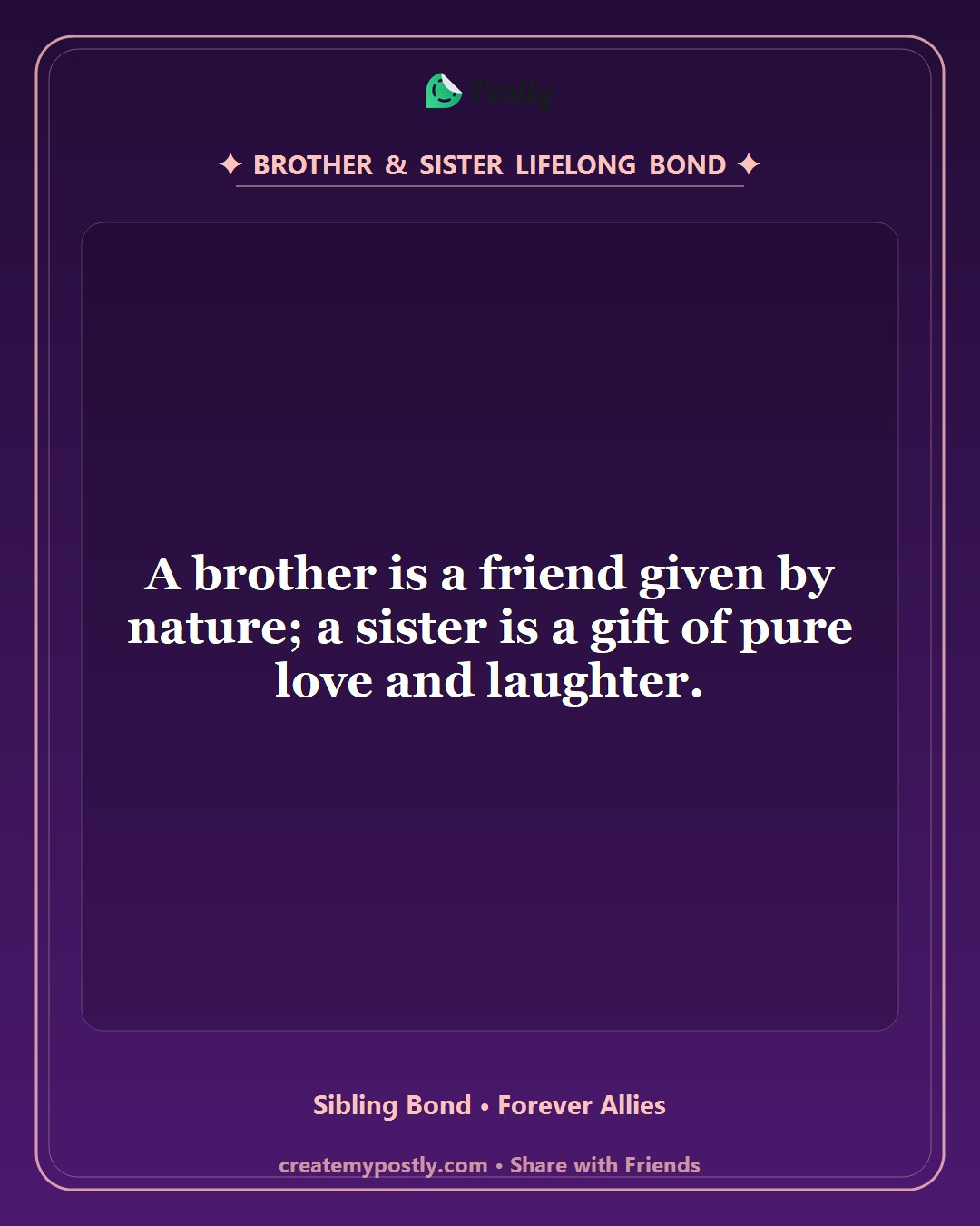 Brother Sister Bond Quotes 3