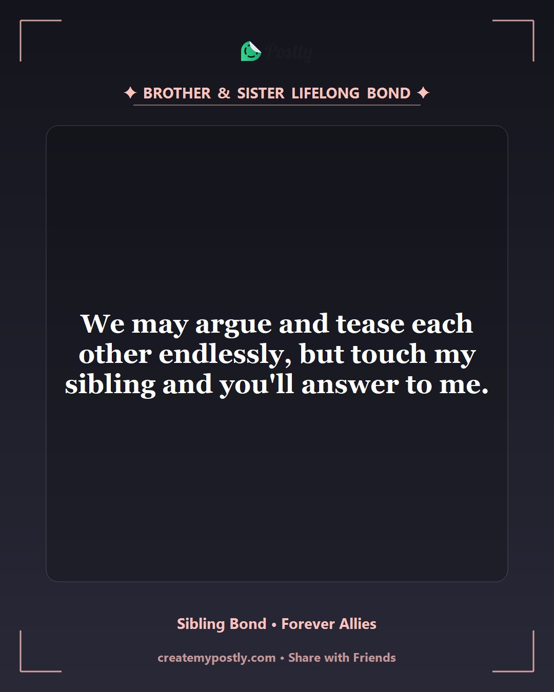 Brother Sister Bond Quotes 4