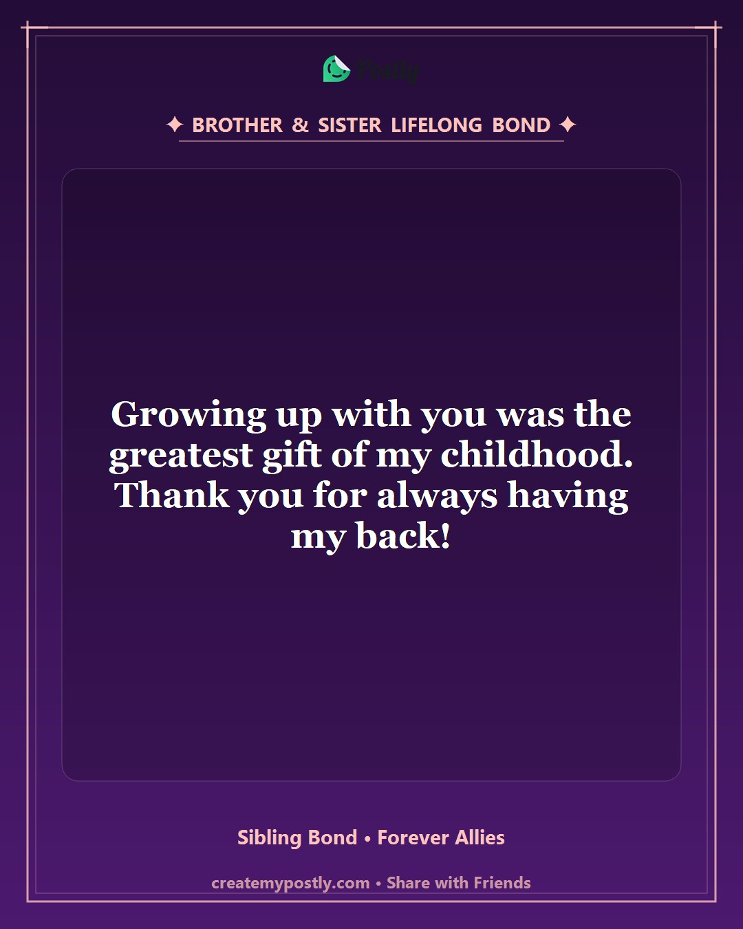 Brother Sister Bond Quotes 5