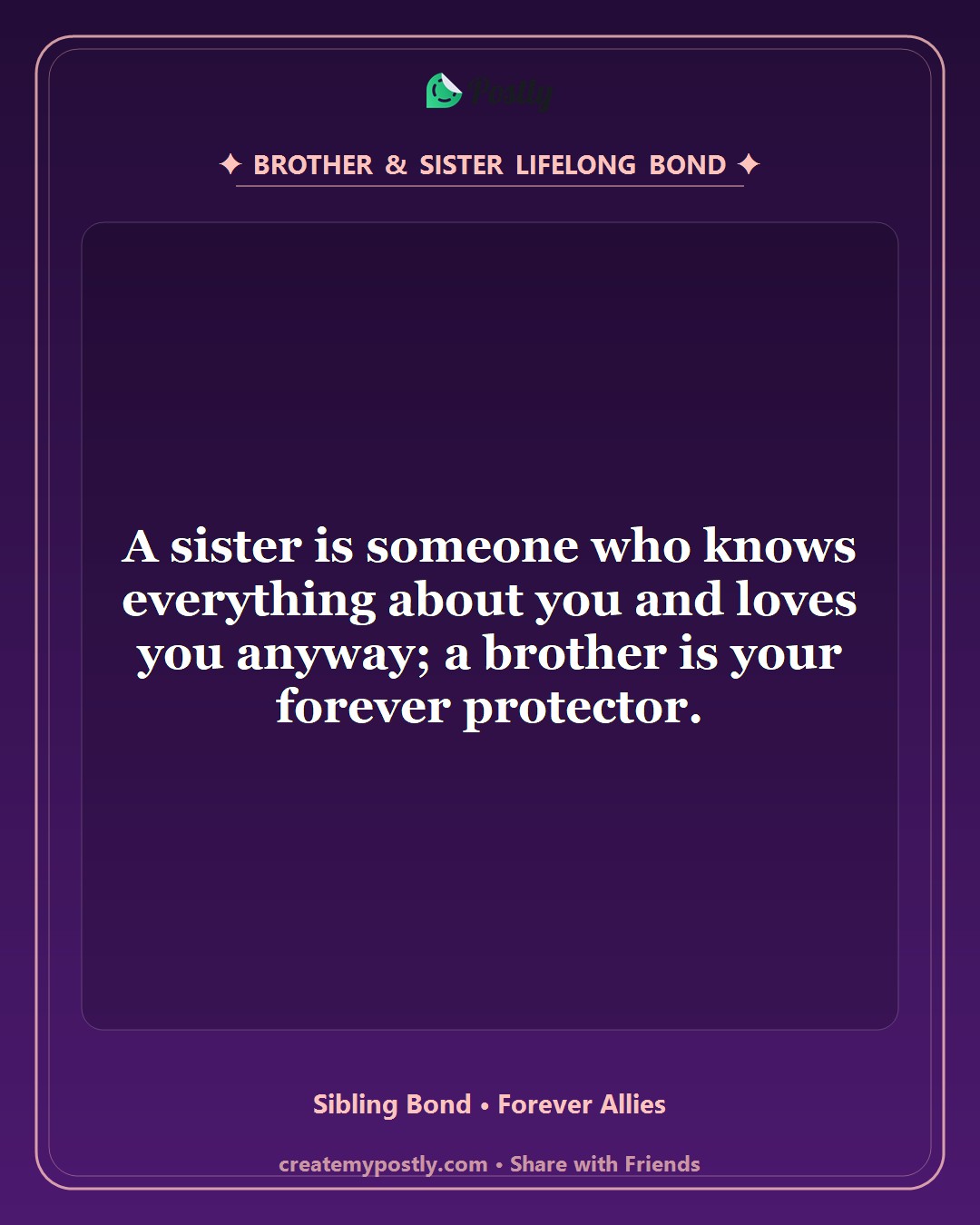 Brother Sister Bond Quotes 7