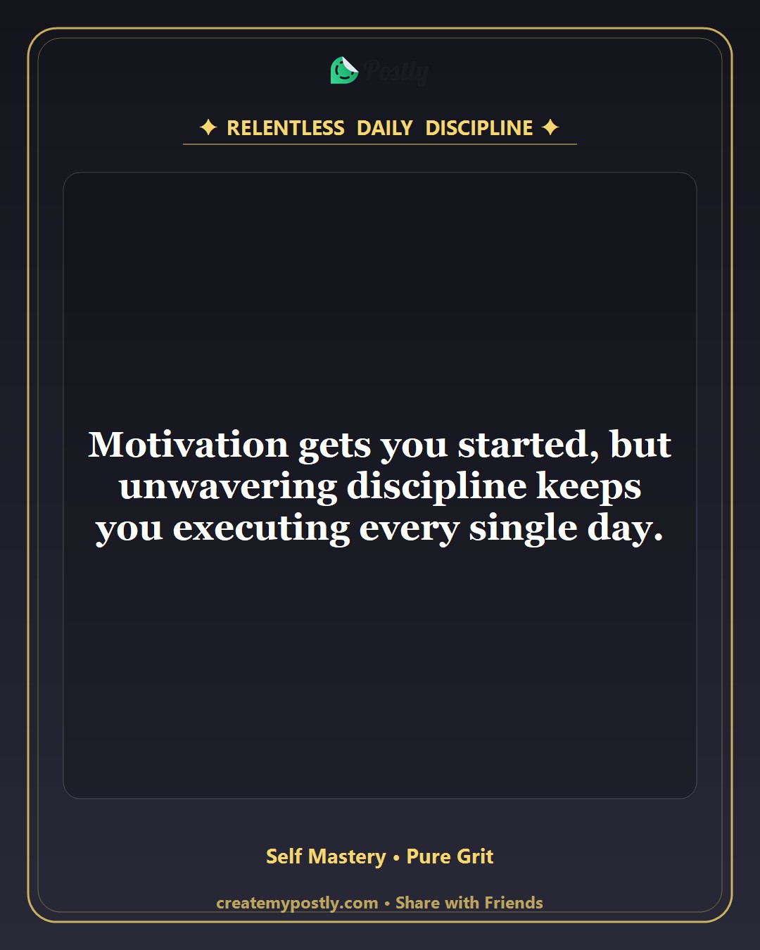 Daily Discipline Quotes 3