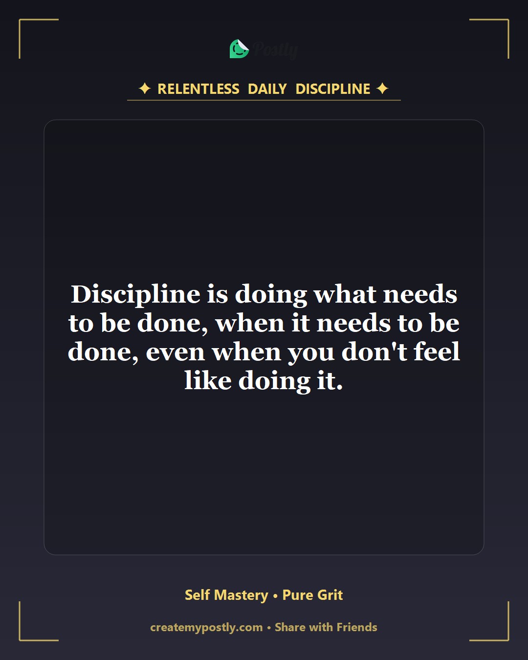 Daily Discipline Quotes 4