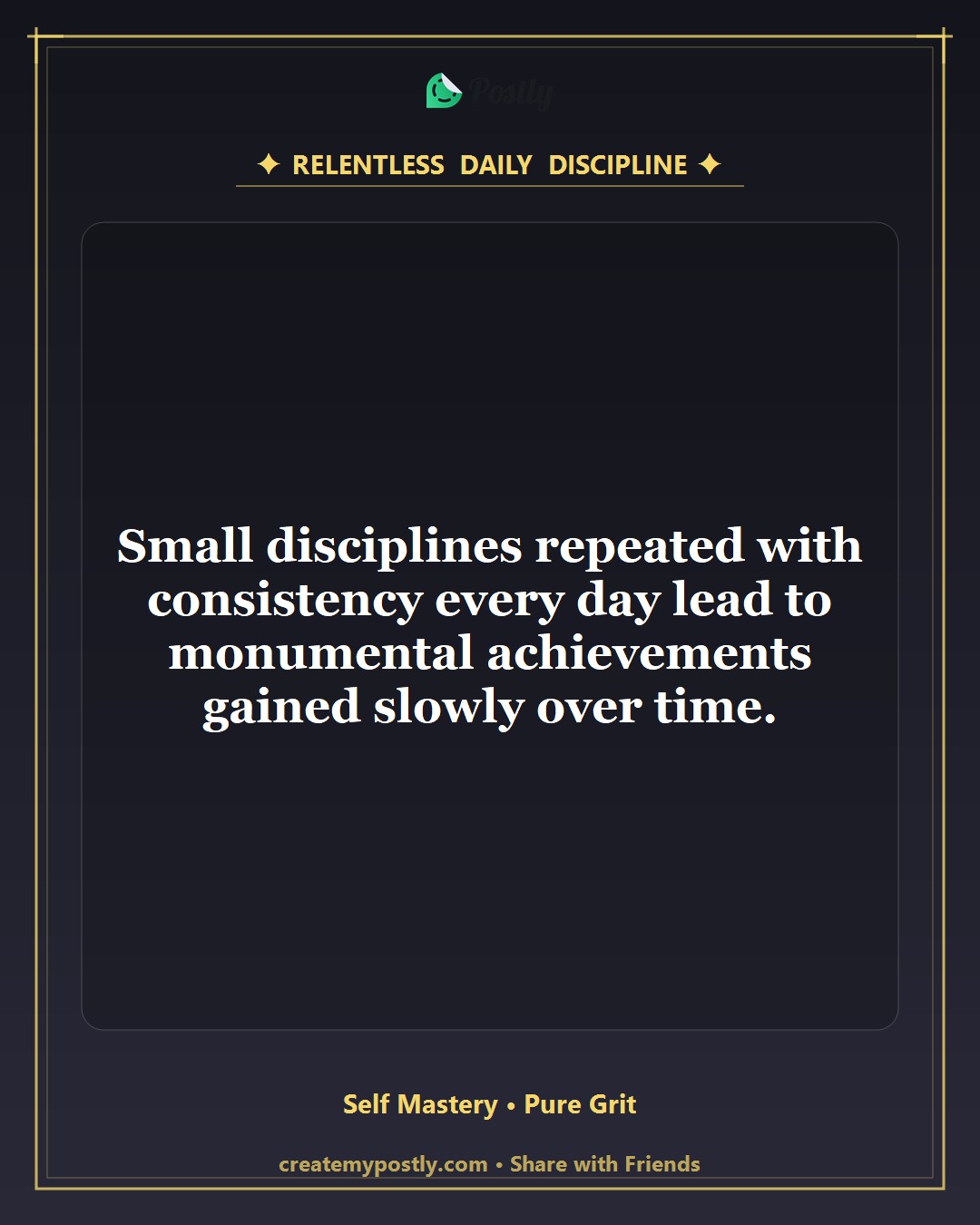 Daily Discipline Quotes 5