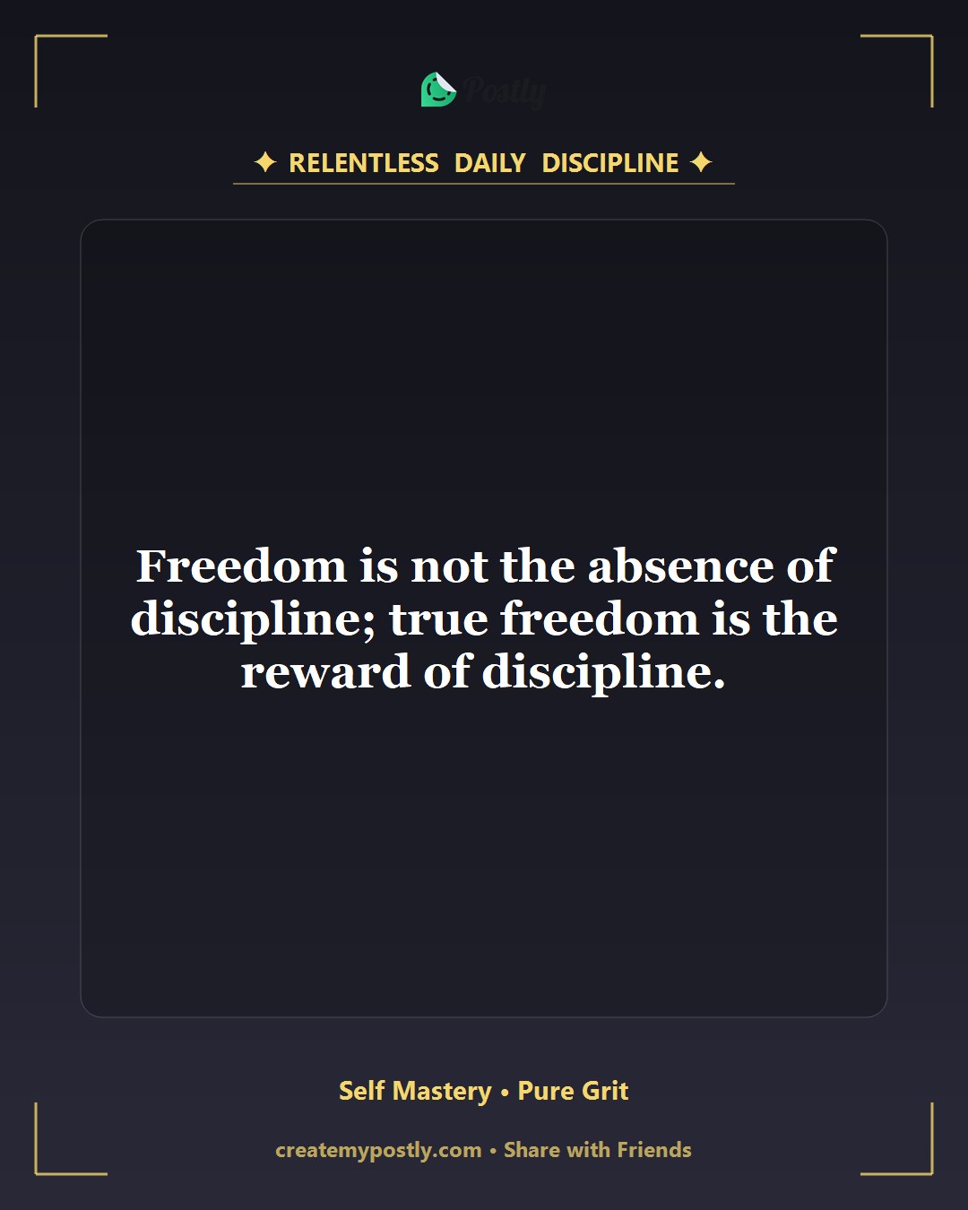 Daily Discipline Quotes 8