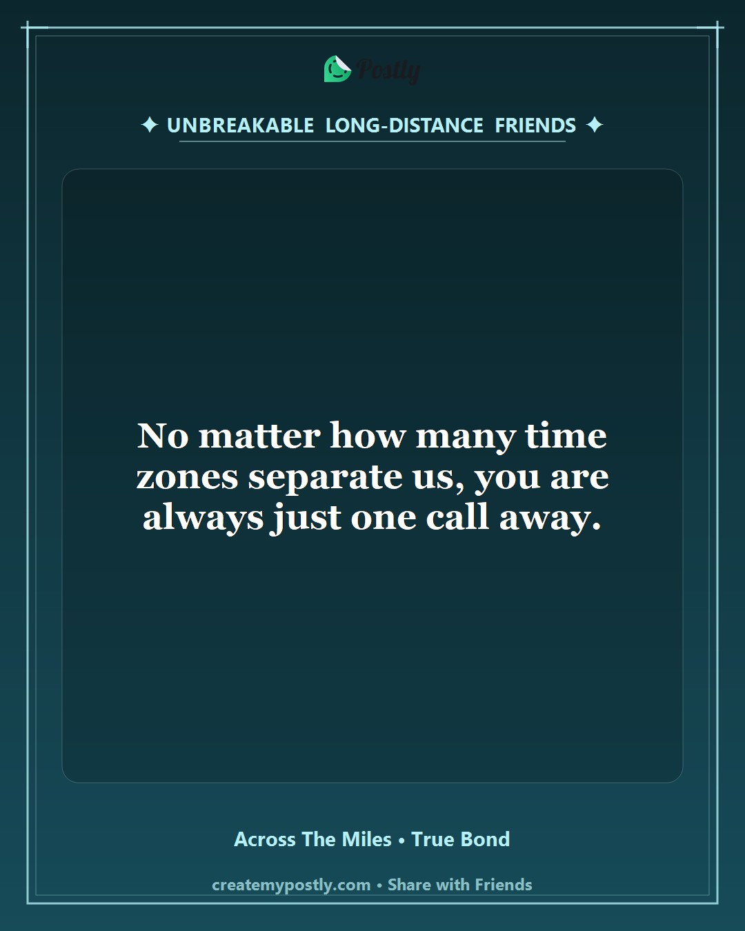 Long Distance Friendship Quotes 5