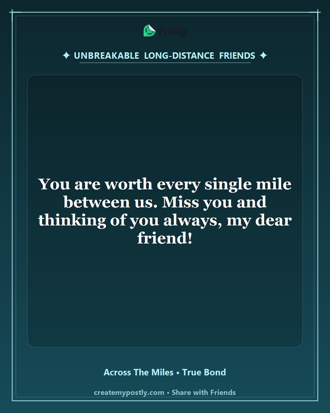 Long Distance Friendship Quotes 9
