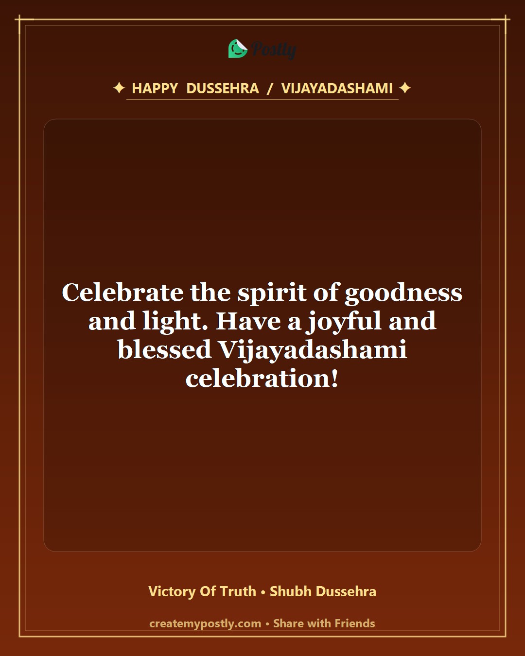 Dussehra Wishes 9