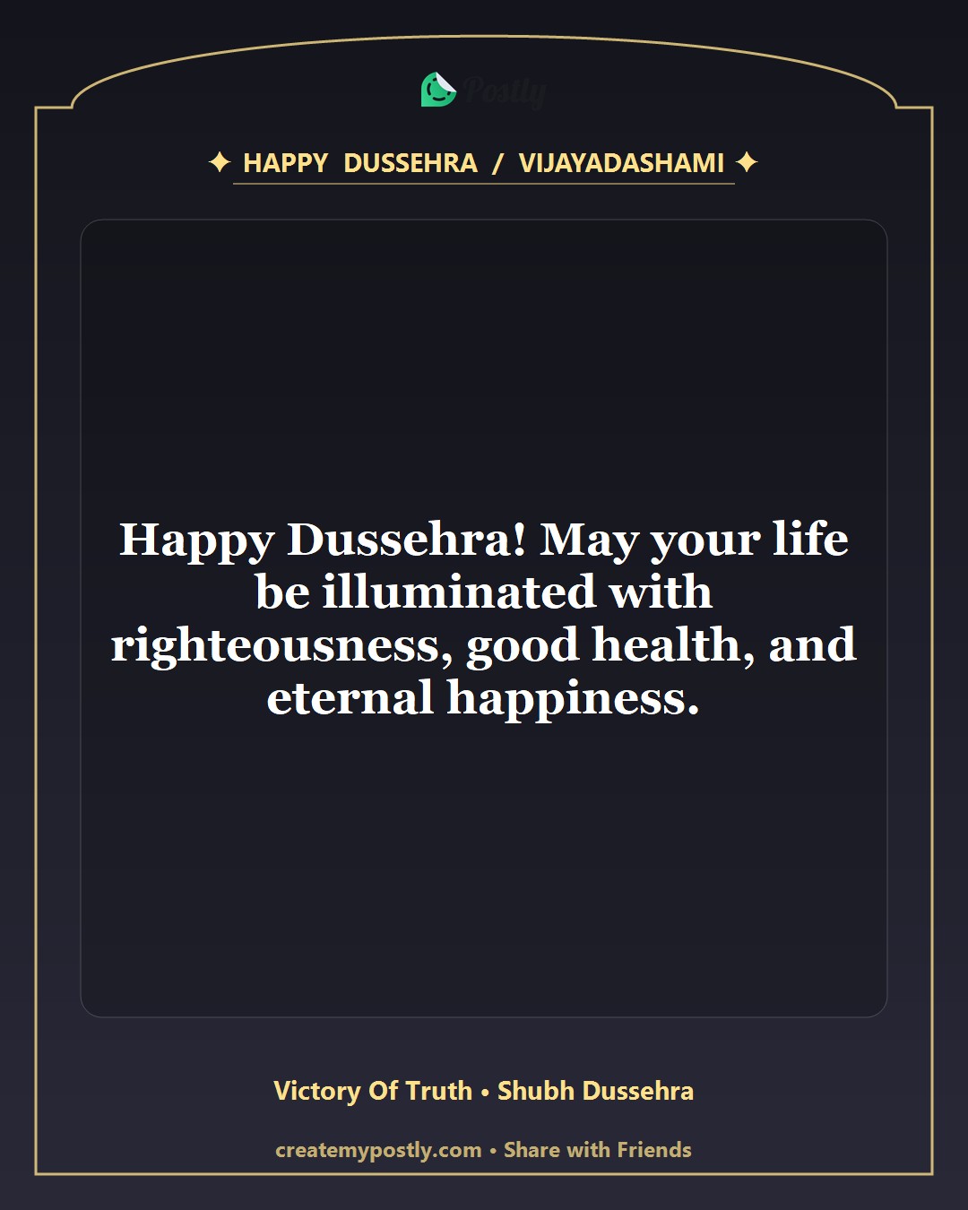 Dussehra Wishes 10