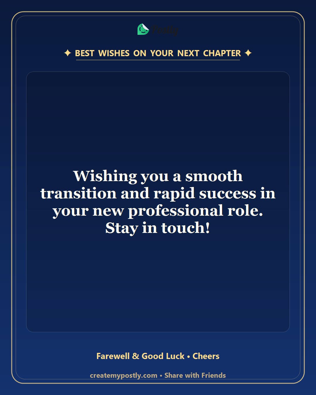 Colleague Farewell Wishes 7