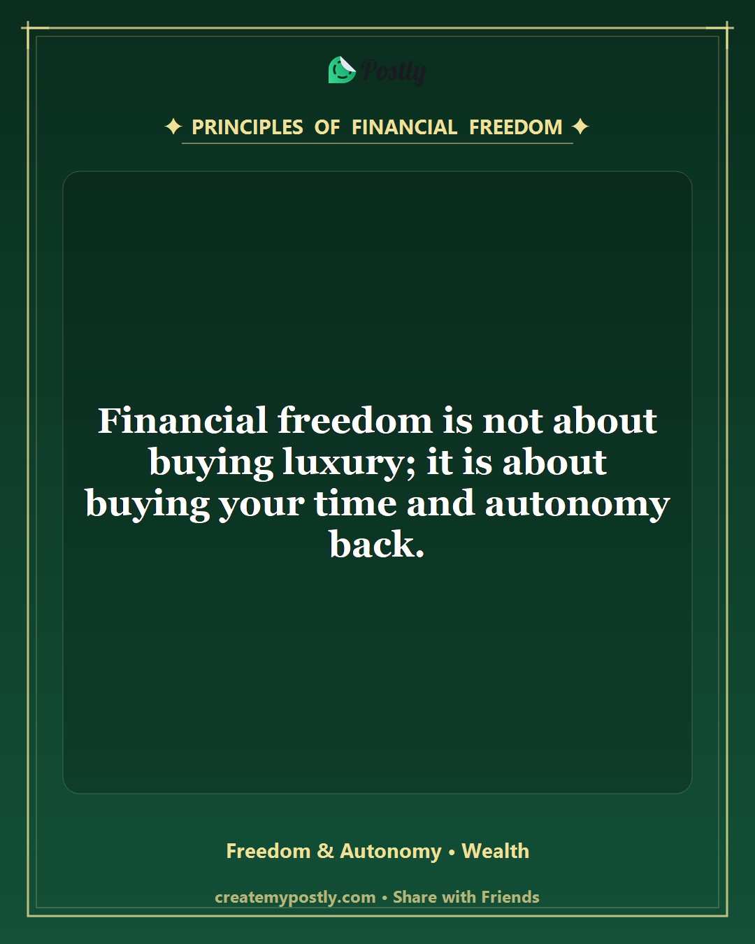 Financial Freedom Quotes 1