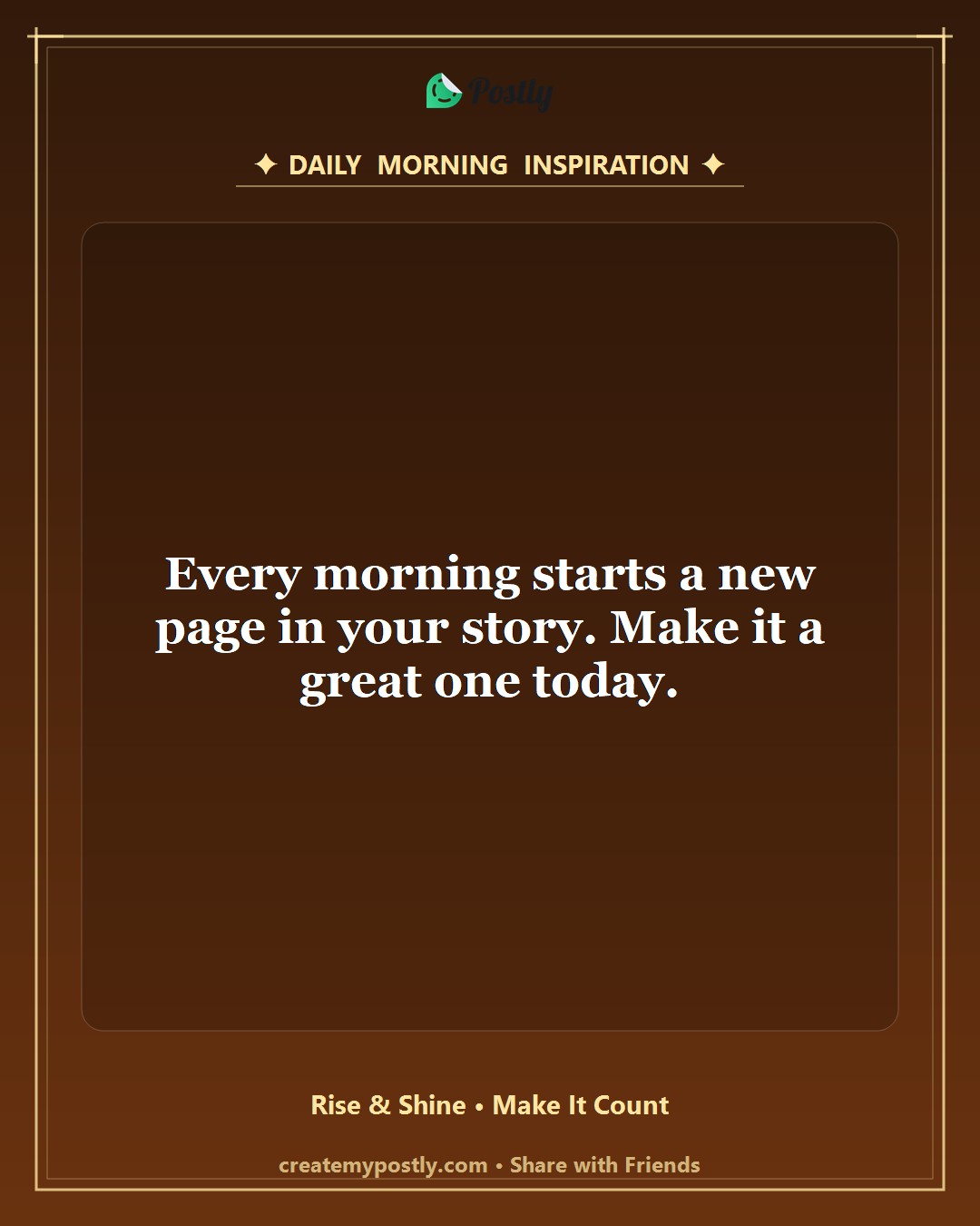 Good Morning Motivation 1