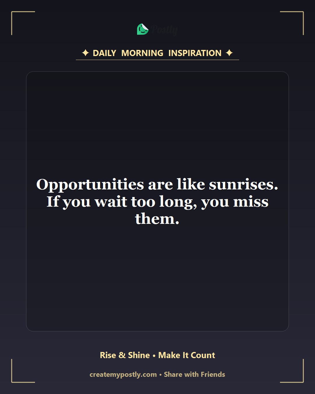 Good Morning Motivation 4