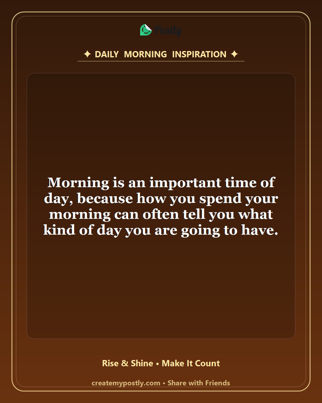 Good Morning Motivation 7