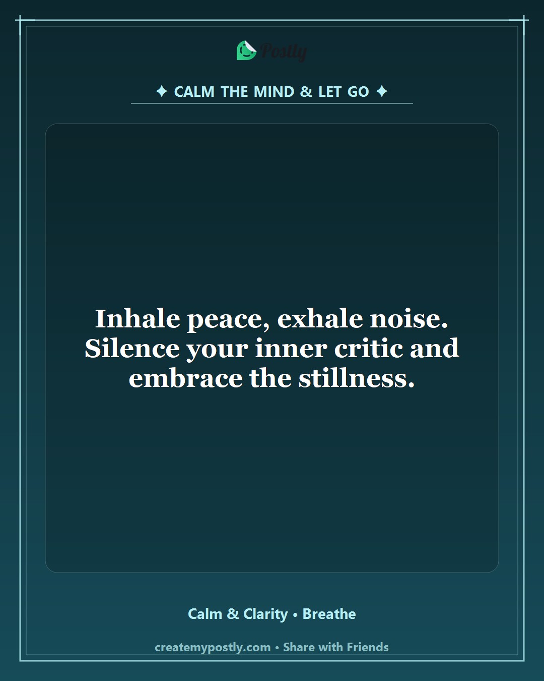Overthinking Relief Quotes 9