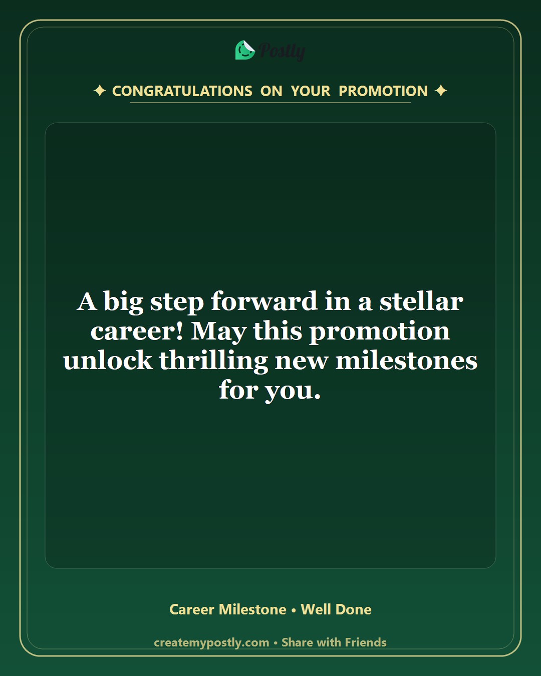 Job Promotion Wishes 3