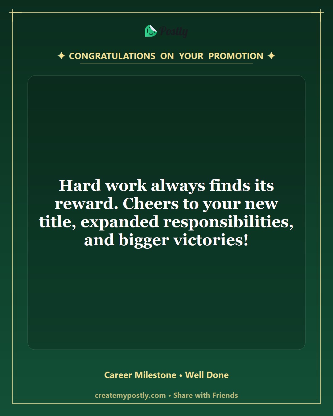 Job Promotion Wishes 5