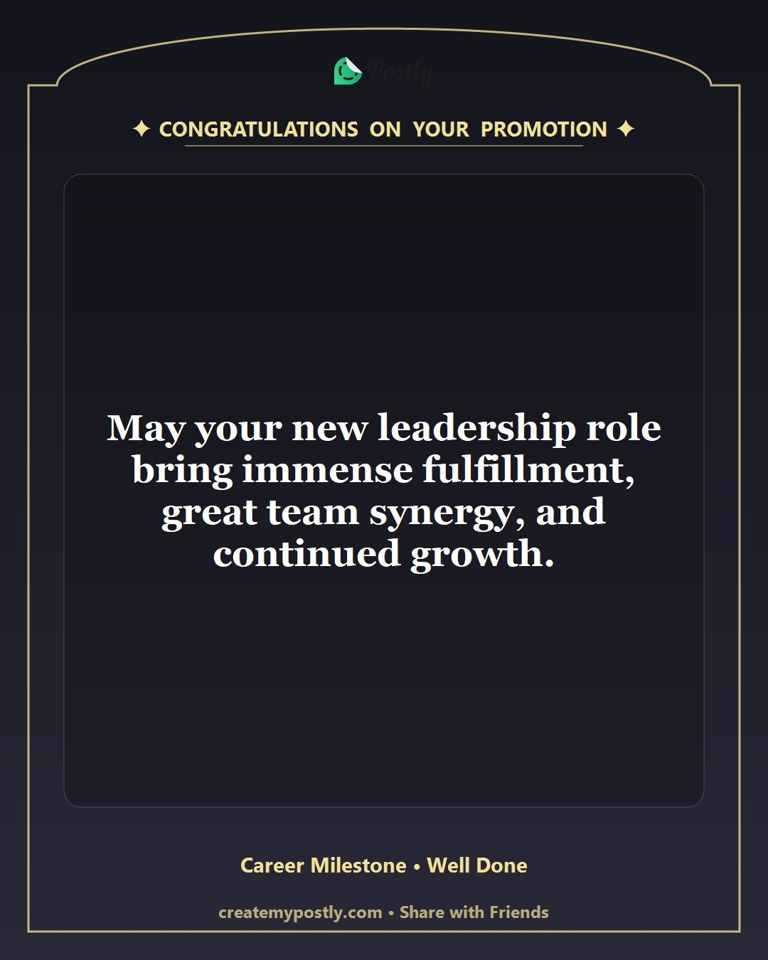 Job Promotion Wishes 6