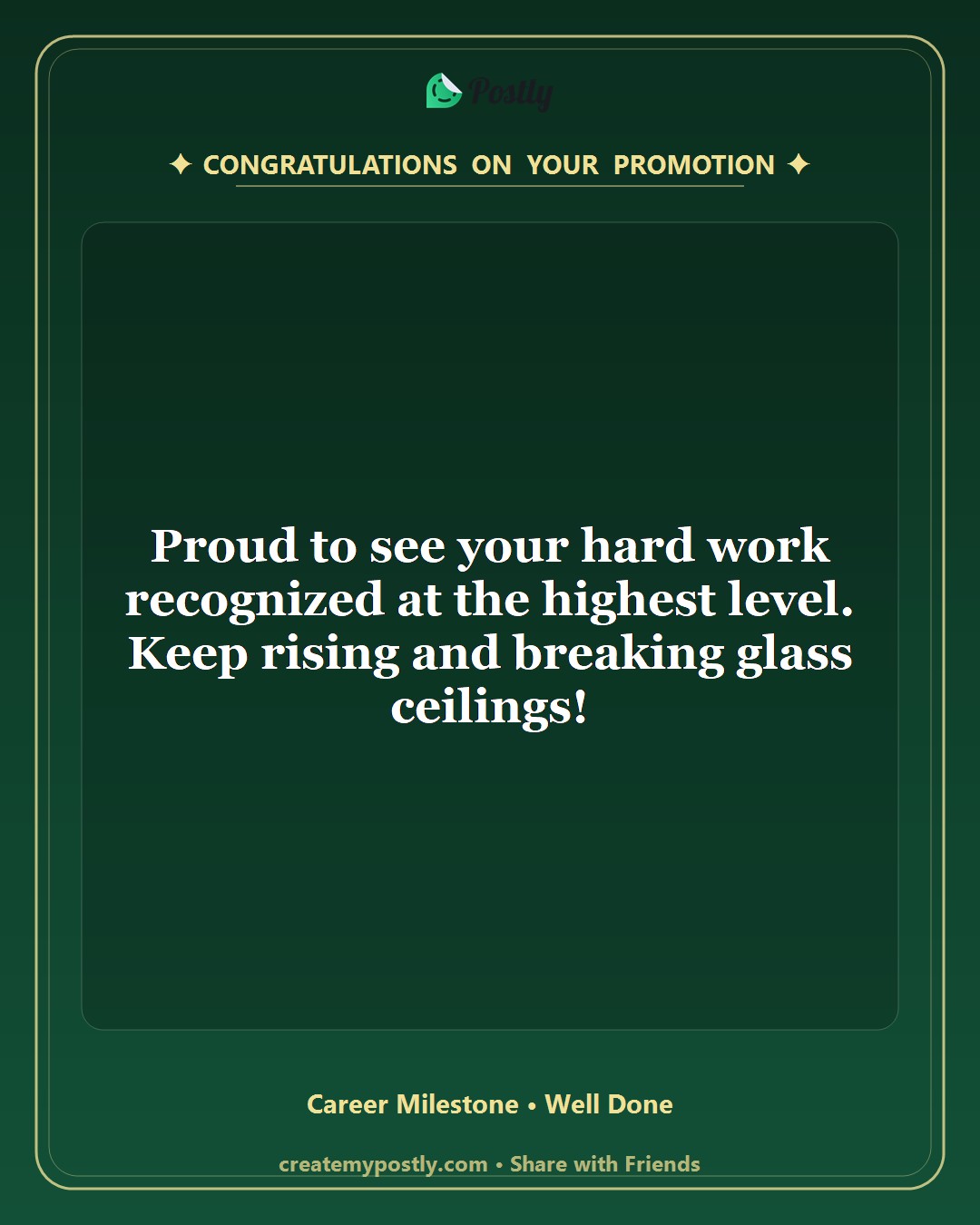 Job Promotion Wishes 7