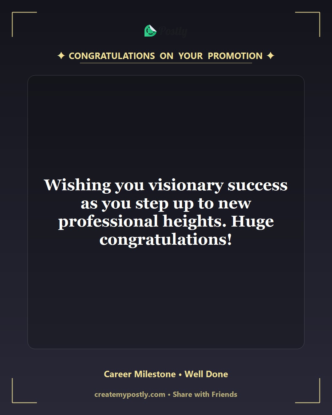 Job Promotion Wishes 8