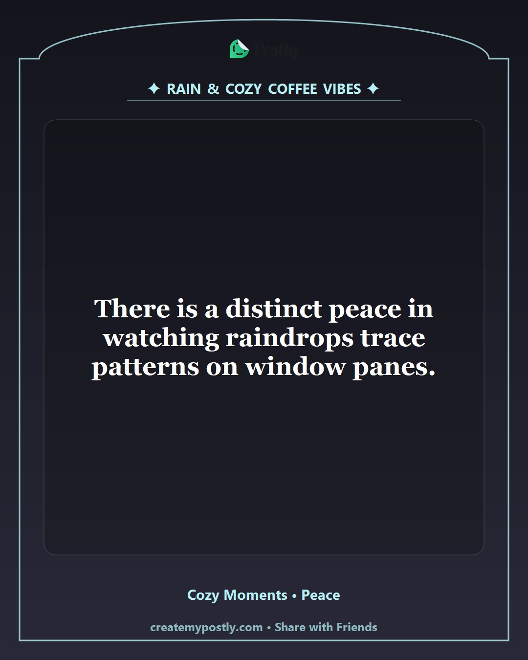 Rain and Coffee Quotes 6