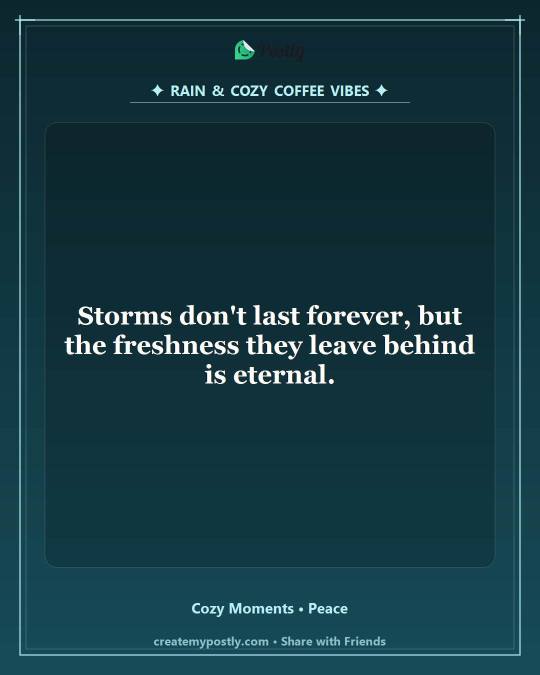 Rain and Coffee Quotes 9