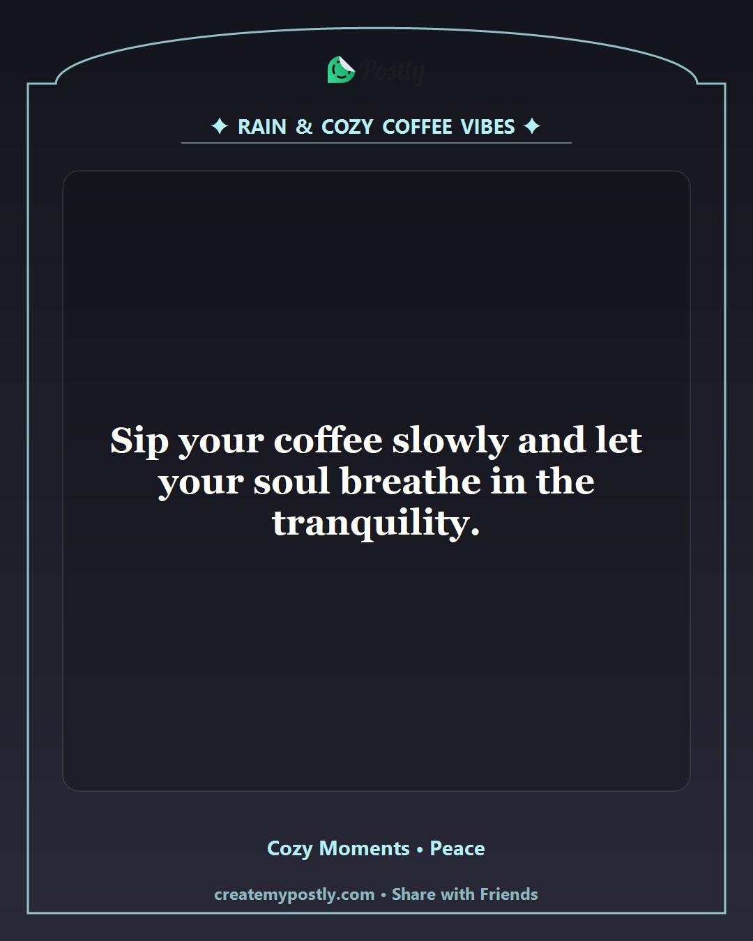 Rain and Coffee Quotes 10
