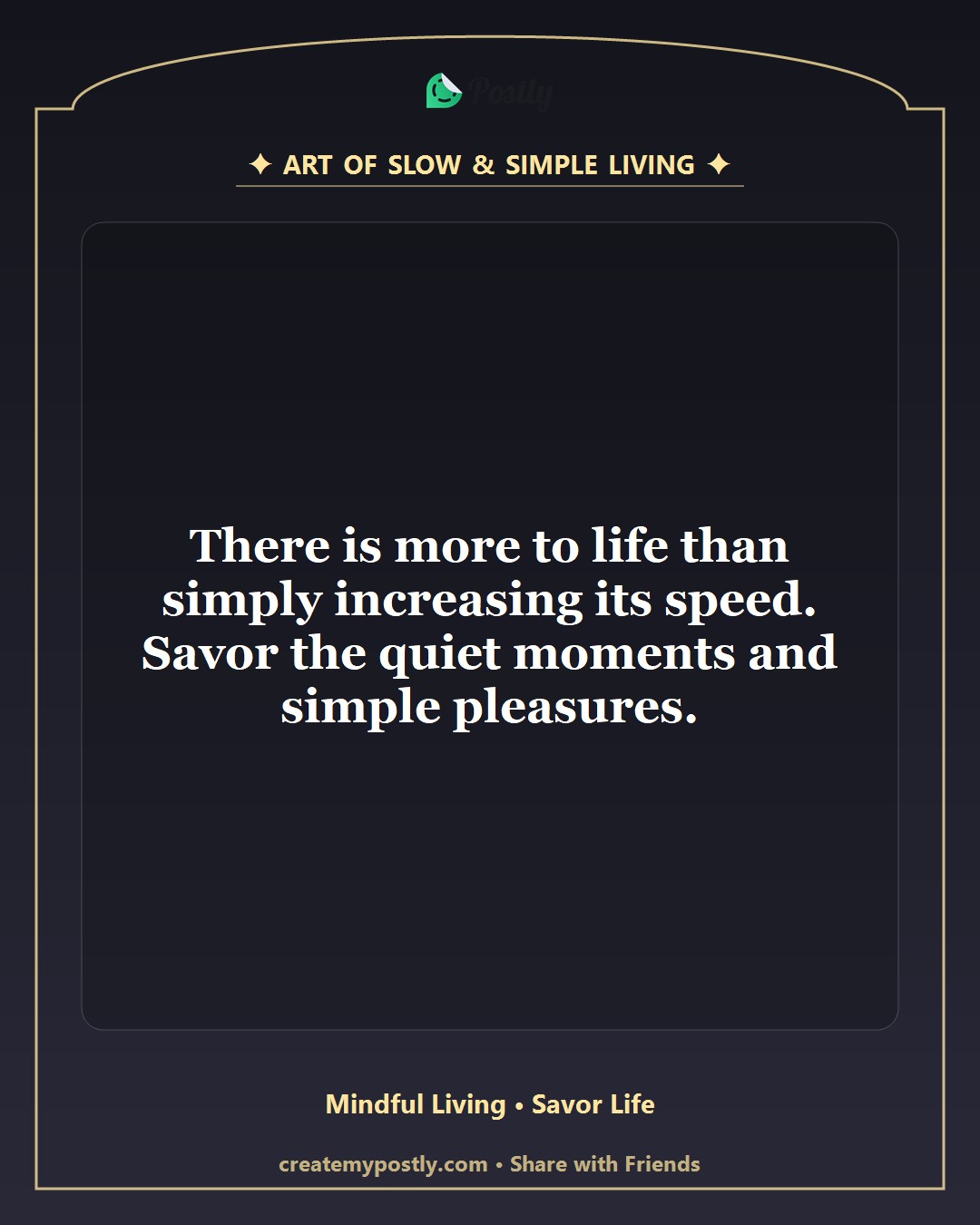Slow Living Quotes 2