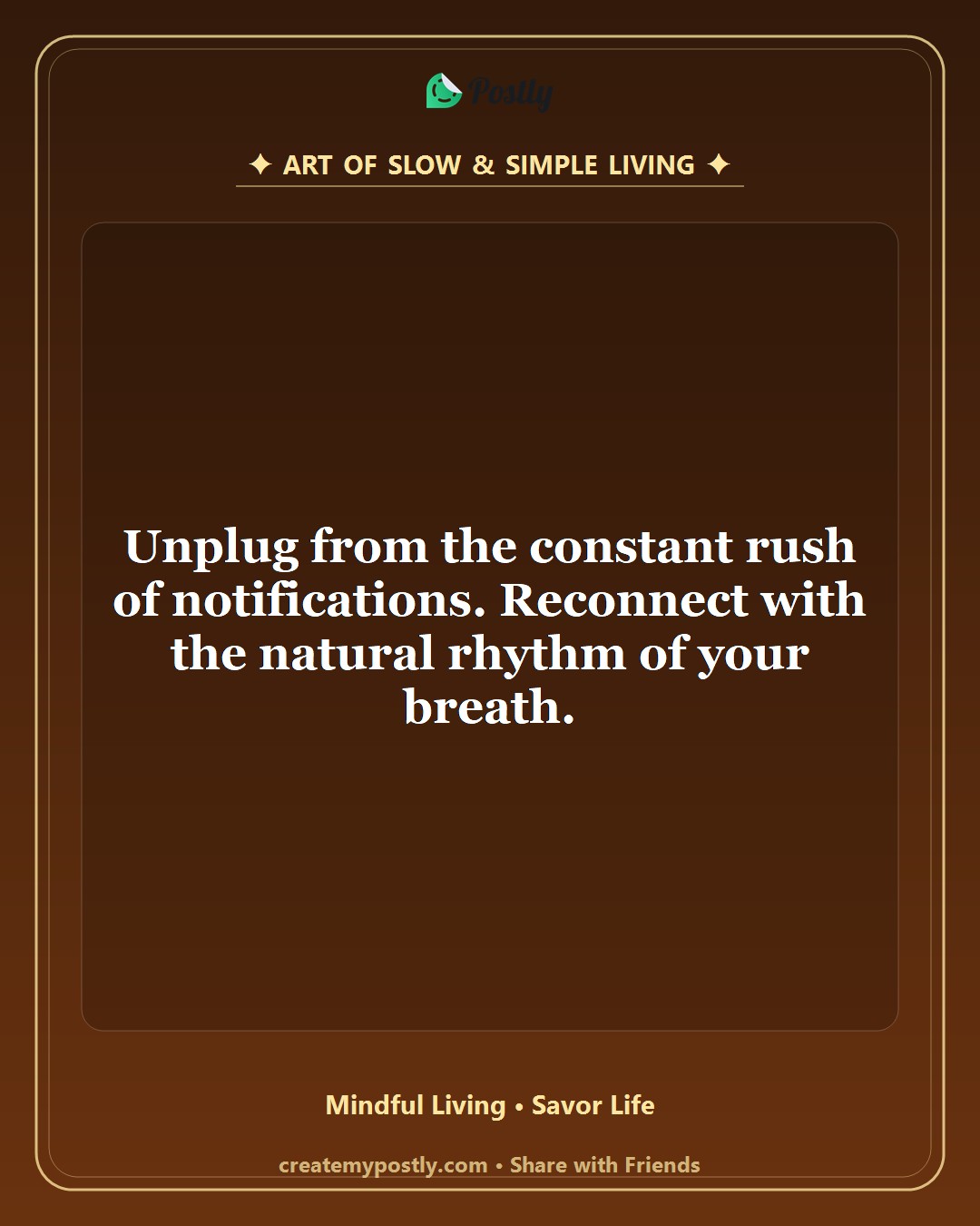 Slow Living Quotes 3