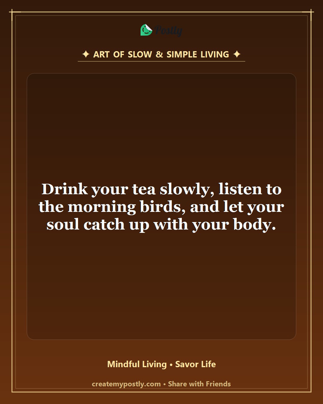 Slow Living Quotes 5