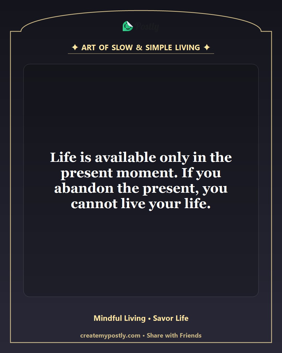 Slow Living Quotes 6