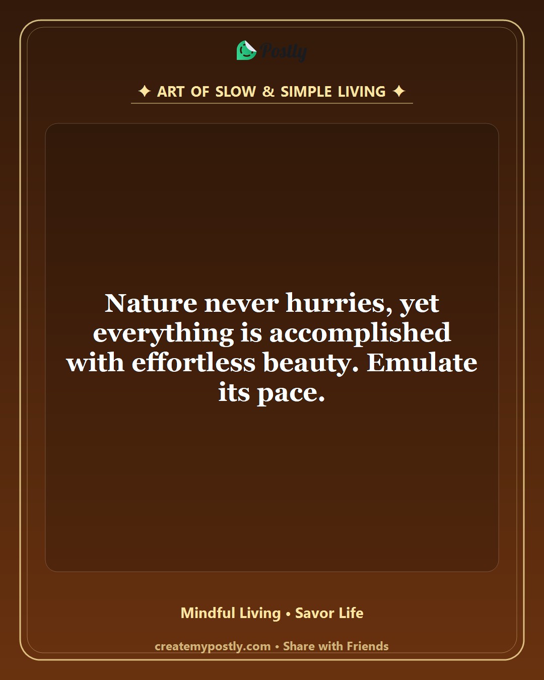 Slow Living Quotes 7