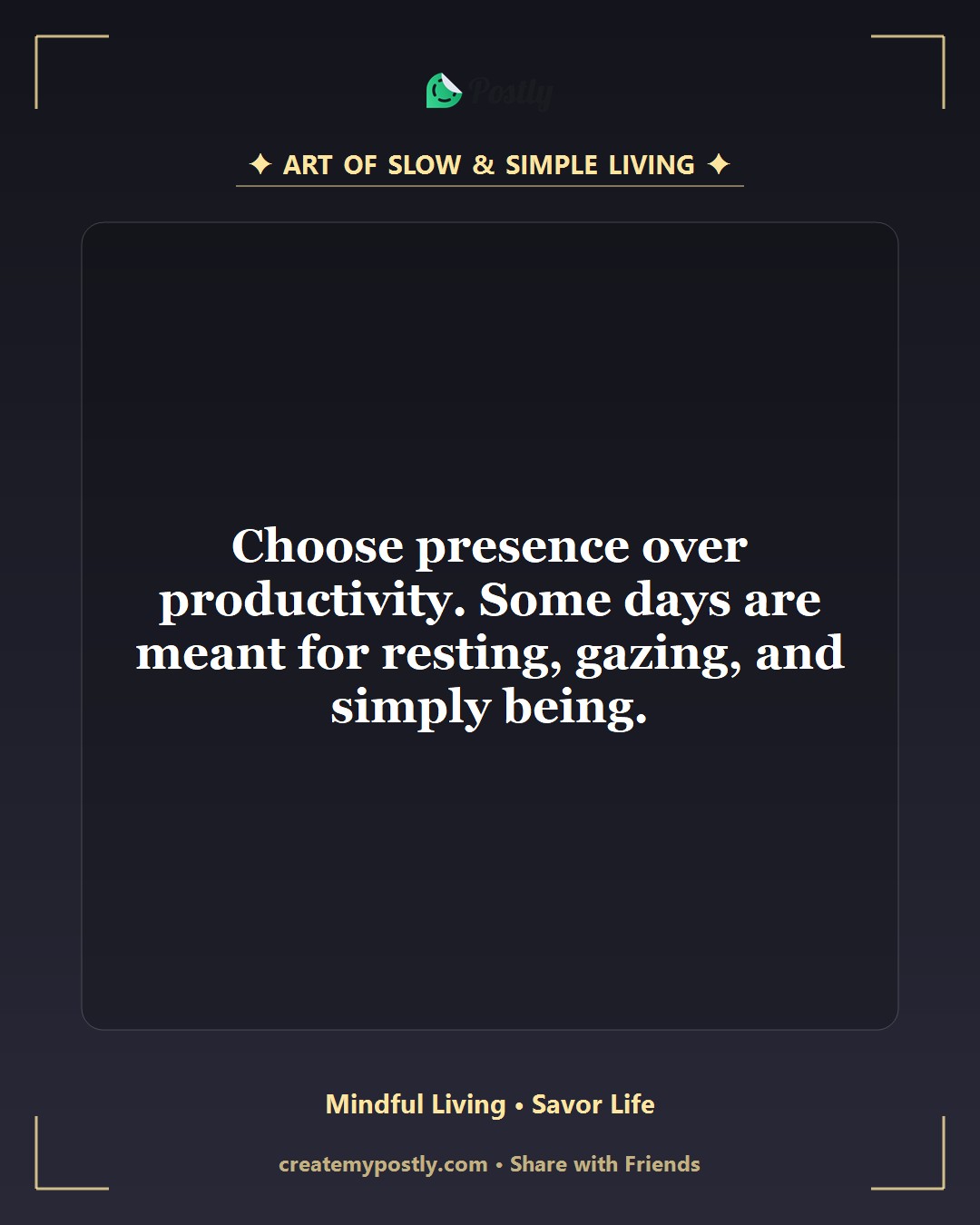 Slow Living Quotes 8