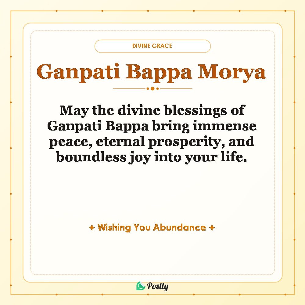 Ganesh Chaturthi Bappa Mourya Online Status 11