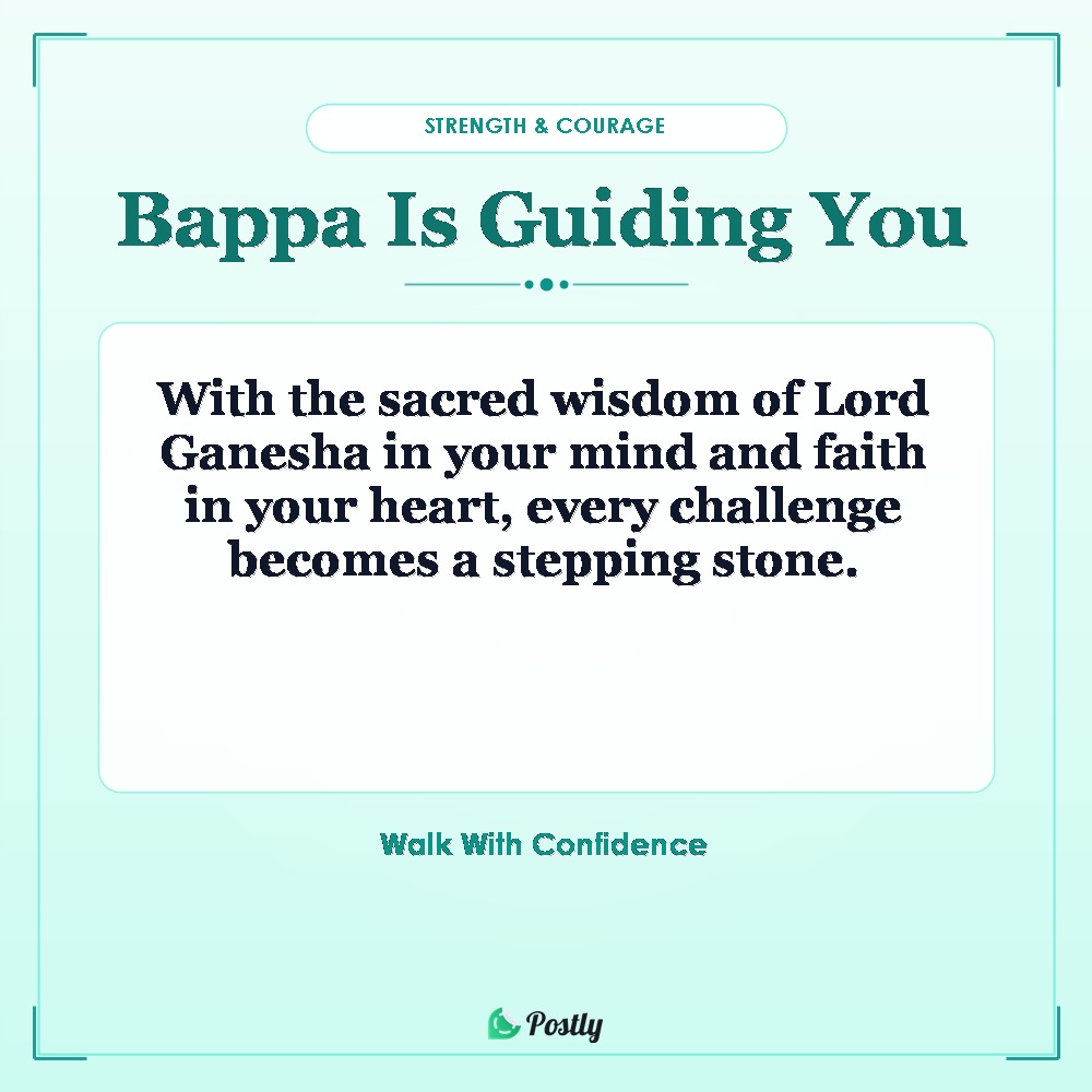 Ganesh Chaturthi Bappa Mourya Online Status 13