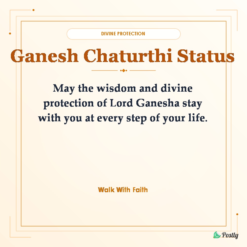 Festival Ganesh Chathurthi Status 8