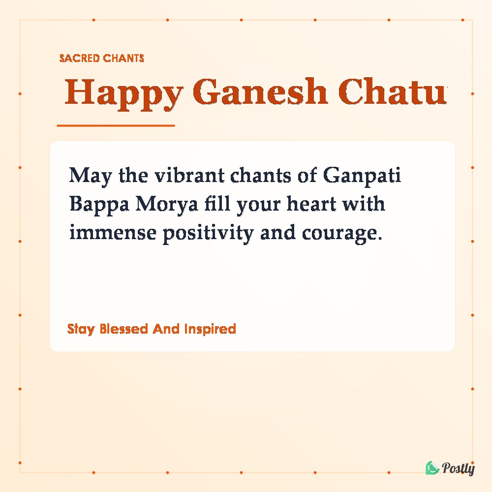 Festival Ganesh Chathurthi Wishes In Marathi 10
