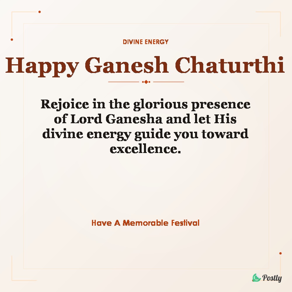 Festival Ganesh Chathurthi Wishes In Marathi 14